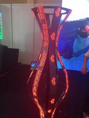 China Indicador digital comercial fino estupendo LED de la pantalla flexible de P2.5/de P3/de P4 proveedor