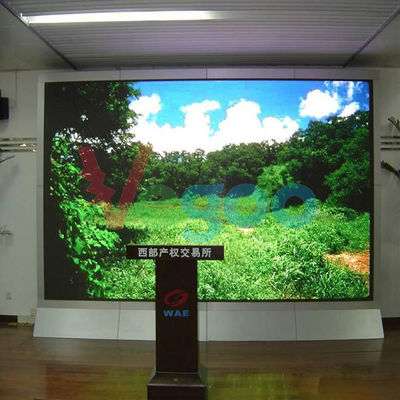 China P7.62 pantalla LED a todo color interior inconsútil, exhibición llevada pared video teledirigida proveedor