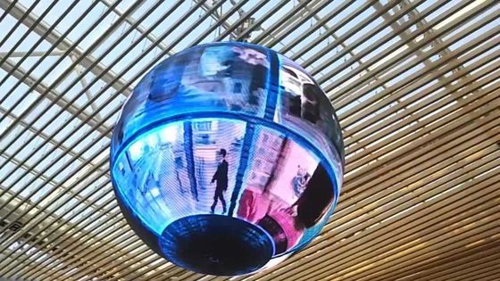 China Pantalla llevada grande interior 4m m de Hd de la pantalla LED de alquiler de la bola de la publicidad proveedor