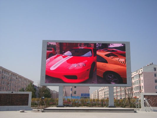 China Pantalla LED a todo color al aire libre de Digitaces para la plaza comercial, agencia de estatal proveedor