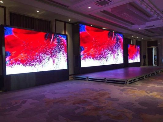 China Gabinete a todo color al aire libre de alquiler 500 o 1000m m del acontecimiento de la pantalla LED P4.81 proveedor