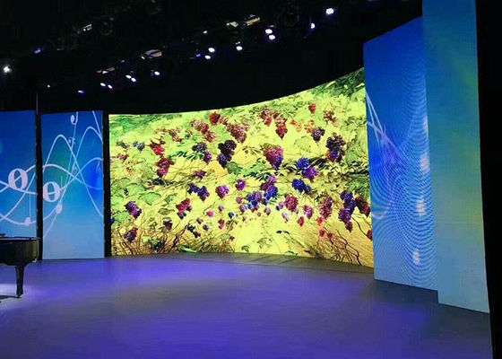 China Pantallas de vídeo interiores de la alta resolución 600*337.5*38m m P1.875 LED proveedor