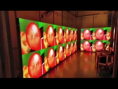 Pantalla LED fija de publicidad de pared con tamaño de gabinete de 960 x 960 mm y color completo