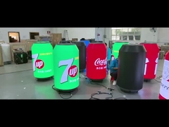 Puede dar forma a la pantalla de LED