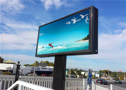 480mm*480mm gabinete exterior pantalla LED fija P2.5 SMD1415 impermeable para tablero publicitario