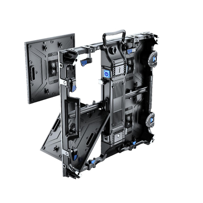 Display LED de alquiler a todo color 576x576mm gabinete de aluminio