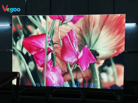 Display LED de alta luminosidad P2.604 de alquiler para eventos en interiores Ferias comerciales Presentaciones corporativas