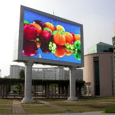 Brillo llevado a todo color al aire libre de la exhibición de P10 SMD alto para el adveristment