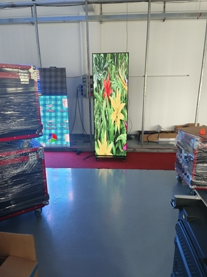 P2.5 Poster Display LED 1920mm X 640mm Aluminio Interior GOB Poster Gabinete