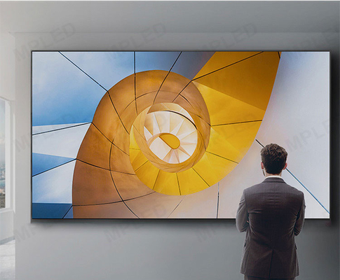 P2.5 exterior Pequeño Pixel Pitch COB Led Screen 480 * 540mm Conexión sin fisuras de 90 ° Flip Chip para estudios de transmisión