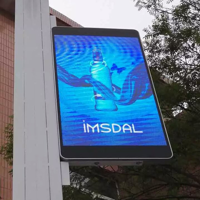 10 mm de espesor IP65 Pantalla LED impermeable con fuente de alimentación automática