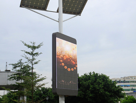 10 mm de espesor IP65 Pantalla LED impermeable con fuente de alimentación automática