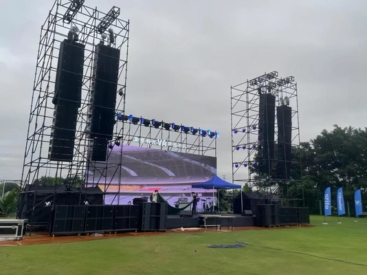 Espejo LED exterior de 3,91 mm de altura de píxeles para pantallas de alquiler 560g