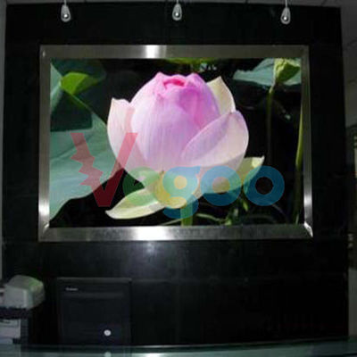 P7.62 pantalla LED a todo color interior inconsútil, exhibición llevada pared video teledirigida