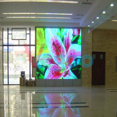 P7.62 lámpara blanca a todo color interior 1R1G1B/SMD3528 de la cartelera de la pantalla de la pantalla LED LED