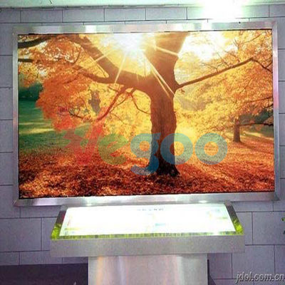 La alta pantalla a todo color interior de la pantalla LED del alquiler P4 del brillo a presión aluminio de la fundición