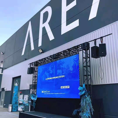 Display LED de alquiler con gabinetes de aluminio fundido a presión de alta precisión