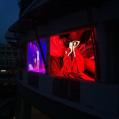 Una pantalla LED a todo color al aire libre más alta de la frecuencia de actualización P8 llevó la señalización de Digitaces