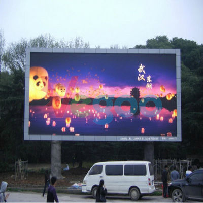 muestras al aire libre a todo color de 10m m LED Digital para las iglesias 7500cd/㎡