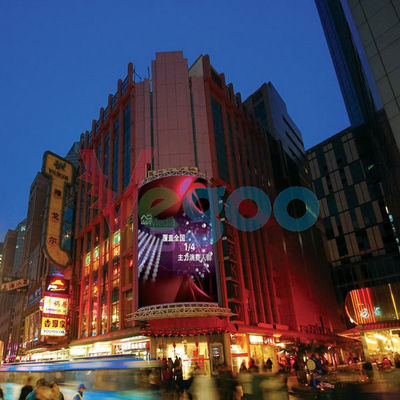 pantalla LED a todo color al aire libre de los medios de publicidad P10 320mm×160m m