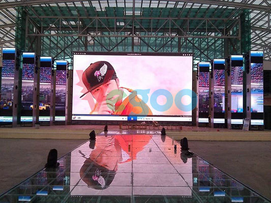 pantalla LED de alquiler 800cd/㎡ de la pantalla LED a todo color interior de la publicidad P3