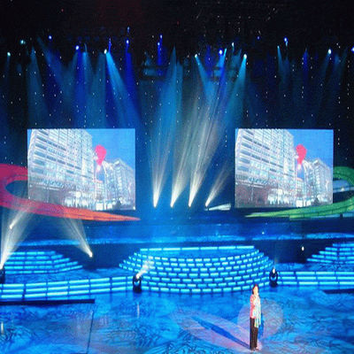 P4.8mm 576x576mm de alquiler de pantalla LED en el exterior Tabla de pantalla Hub Alto brillo 8000Hz para el escenario