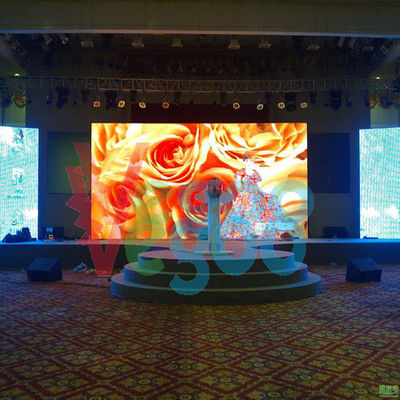 China La pantalla LED de alquiler a prueba de polvo impermeable de MBI5124 P4.81 llevó el alquiler video de la pared proveedor