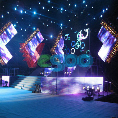 China El alto brillo 6.67m m llevó alquiler llevado acontecimiento al aire libre de la pantalla de la etapa de la tablilla de anuncios proveedor