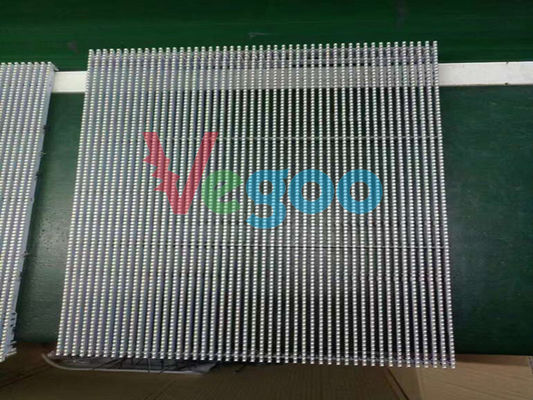 CA a prueba de polvo 110V - 220V de la pantalla 20m m transparente a todo color al aire libre del LED