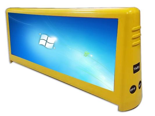 Pantalla LED a todo color al aire libre del taxi P5 con 1/8 conducción de la exploración