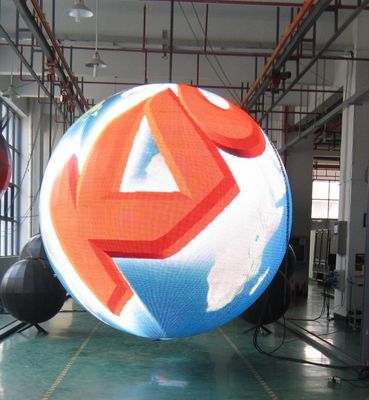 China Exhibición llevada a todo color interior de alquiler de la esfera de la pantalla LED P4 HD de la bola para el acontecimiento proveedor