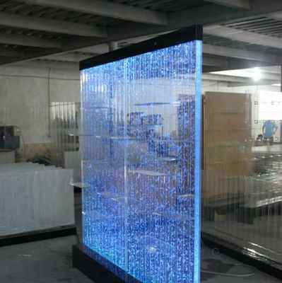 Pantalla de cristal video transparente de alta resolución, P20 el panel llevado al aire libre de la INMERSIÓN 346