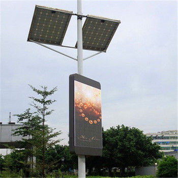 Pantalla LED a todo color al aire libre 6000cd/㎡ 320mm×160m m de 1R1G1B SMD2727 poste
