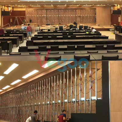 A presión la pantalla LED a todo color interior del aluminio P2.5 de la fundición para la ceremonia de boda