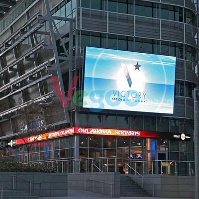 La pantalla LED a todo color al aire libre P6 de la publicidad profesional llevó la pared video