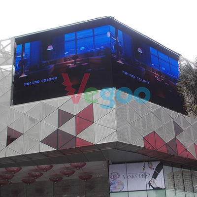 La pantalla LED a todo color al aire libre P6 de la publicidad profesional llevó la pared video