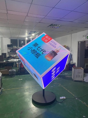 Aplicaciones flexibles pantalla de cubo LED de 2,5 mm con alta resolución de píxeles para lugares de entretenimiento