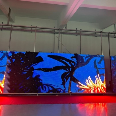 Alquiler de escenario móvil al aire libre P4.8 con led, club nocturno de bar para entretenimiento