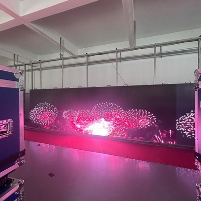 Alquiler de escenario móvil al aire libre P4.8 con led, club nocturno de bar para entretenimiento