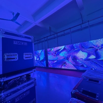 Alquiler de escenario móvil al aire libre P4.8 con led, club nocturno de bar para entretenimiento