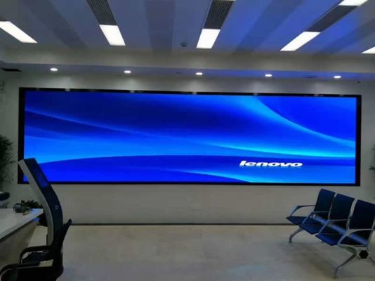 Gabinete a todo color interior de alta calidad 480x480m m del aluminio del módulo 320x160m m de los vedios de la pared del sdudio SMD de la pantalla LED P2.5 TV