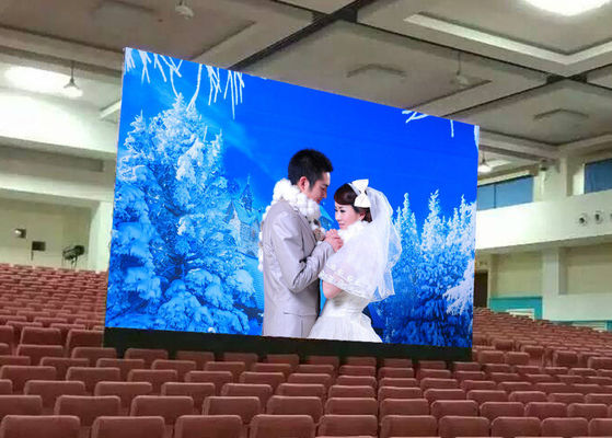 Pared interior/movible de la pantalla de visualización de la pared del banquete de boda LED de 16x9 LED