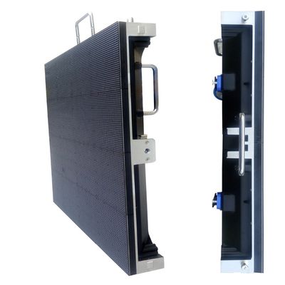 La pared de alquiler de la pantalla LED del control remoto con a presión gabinete del aluminio de la fundición