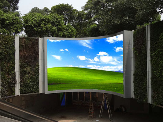 China Alta pantalla de visualización al aire libre, pantalla LED al aire libre P3 de 3m m de la pared de la definición LED proveedor