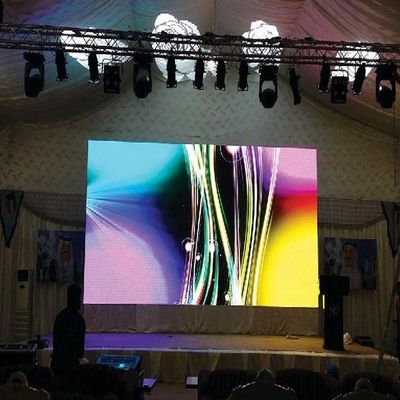 Entretenimiento interior de la etapa al aire libre de la pantalla LED P4.81 de los vídeos de alquiler de Pantallas Digital