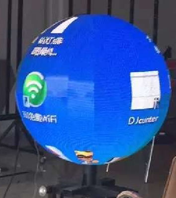 La bola llevó la echada del pixel de la pantalla del globo de la exhibición el empalmar inconsútil de 3M de 4 milímetros de diámetro