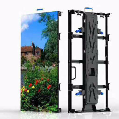 Pantallas de la etapa LED de los vídeos de Digitaces, el panel de pantalla LED de alquiler brillante P4.81