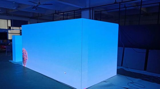 La pantalla LED de alquiler de la etapa P4.81 concierta radián de la curva del entretenimiento 15-90 grados