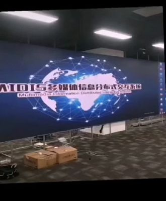 La echada del pixel 1,25 milímetros de pantalla LED a todo color interior a presión el gabinete de aluminio de la fundición peso ligero de 400 x 300 milímetros