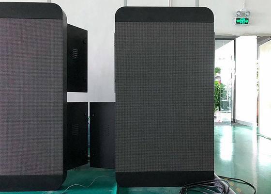 Pantalla LED del alto brillo P5 poste/publicidad de la reproducción de vídeo al aire libre